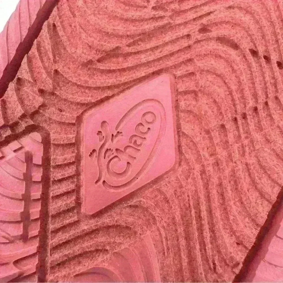 New Chaco Chillos Sports Beach Sandals Rose Kids Size 4 - Picture 3 of 8